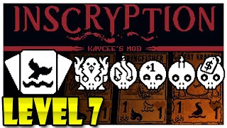 KAYCEE'S MOD (INSCRYPTION): Clearing Challenge Level 7 | Inscryption Playthrough!