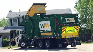 Mack LR McNeilus Meridian on garbage