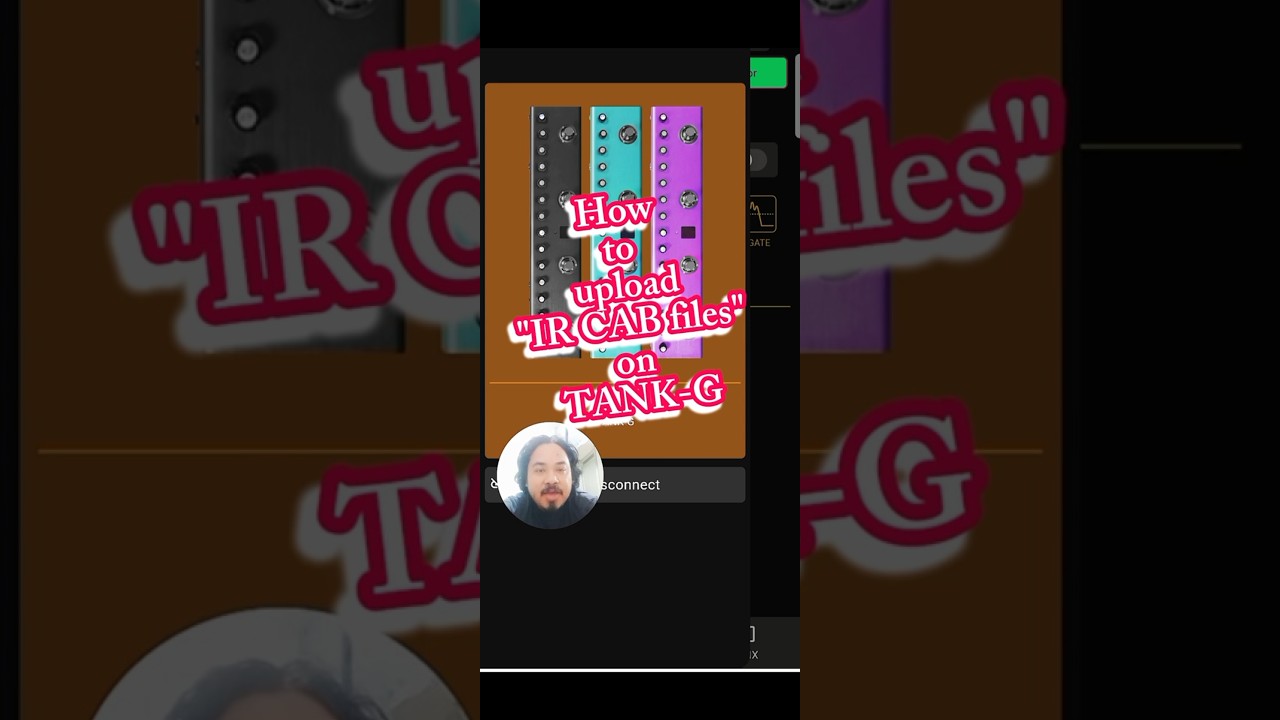 How to upload "IR CAB" files on TANK-G using Cellphone❗ 