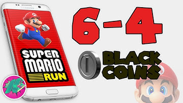 Super MARIO Run - World 6-4 - Black Coins Walkthrough Gameplay