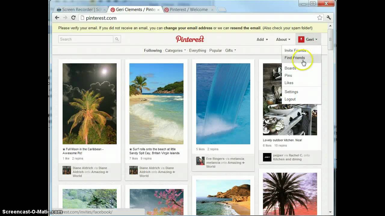 Introduction Printrest An Introduction to Pinterest - YouTube