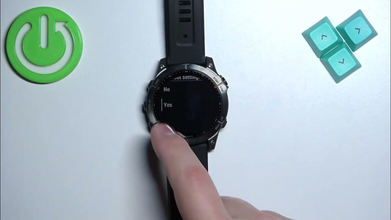 how-to-factory-reset-garmin-fenix-7-youtube