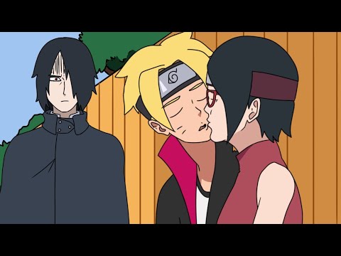 BORUTO & SARADA [a parody of naruto/borusara]