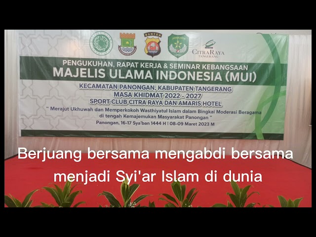 MARS MAJLIS ULAMA INDONESA (MUI) class=