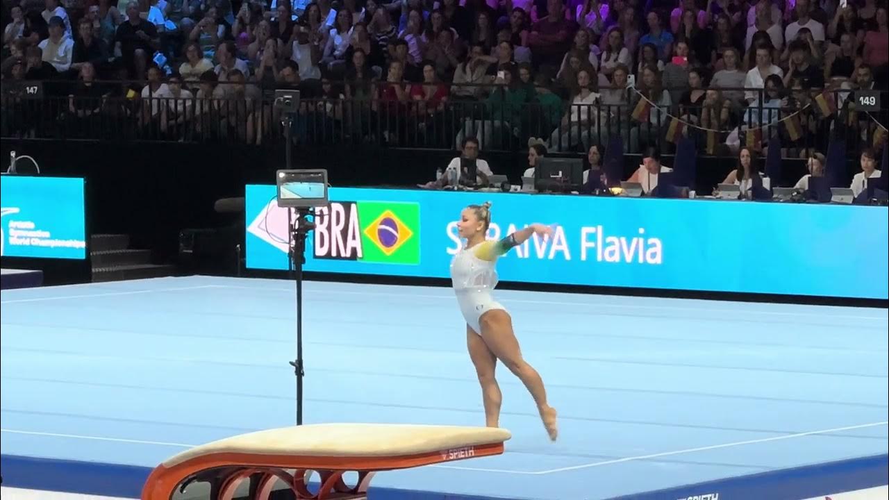 Mundial de Ginástica Artística Antuérpia 2023 - Flávia Saraiva