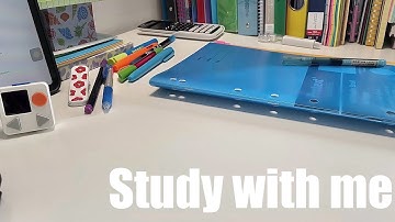 STUDY WITH ME 2hrs | Background noise,no music,no break | ASMR | real time｜motivation