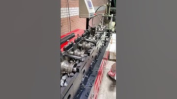 Shelf column roll forming machine #rollforming #machine #machinery #rollformingmachine #shelfcolumn