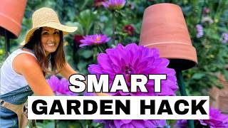 Why I Put Terra Cotta Pots on Garden Stakes (It’s Not Just for Looks)