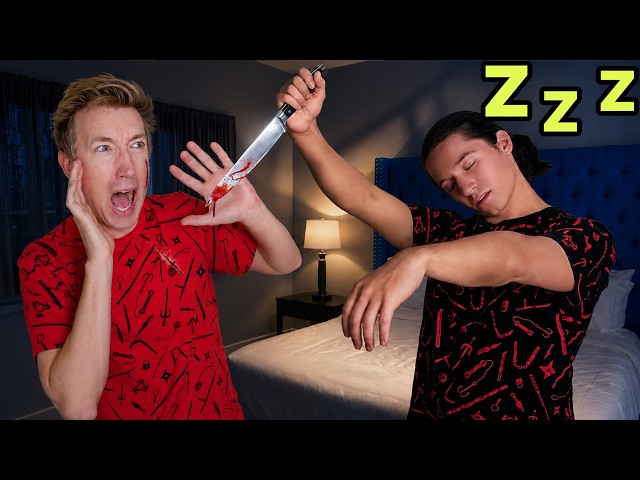 Don't Wake Up the Sleepwalker Or His Secret Disappears - YouTube