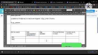 KoboToolbox : utiliser les tableaux 1/2