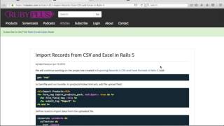 Famous csv importer rails5 Wealth