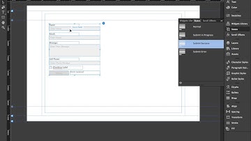 Adobe Muse - widgets forms