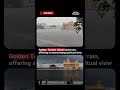 Golden Temple Shimmers in Rain as Sri Harmandir Sahib Turns Mesmerising During Monsoon #goldentemple