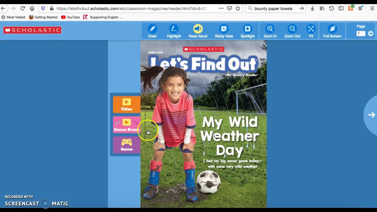 Scholastic Let's Find Out Readers Parent Tutorial YouTube