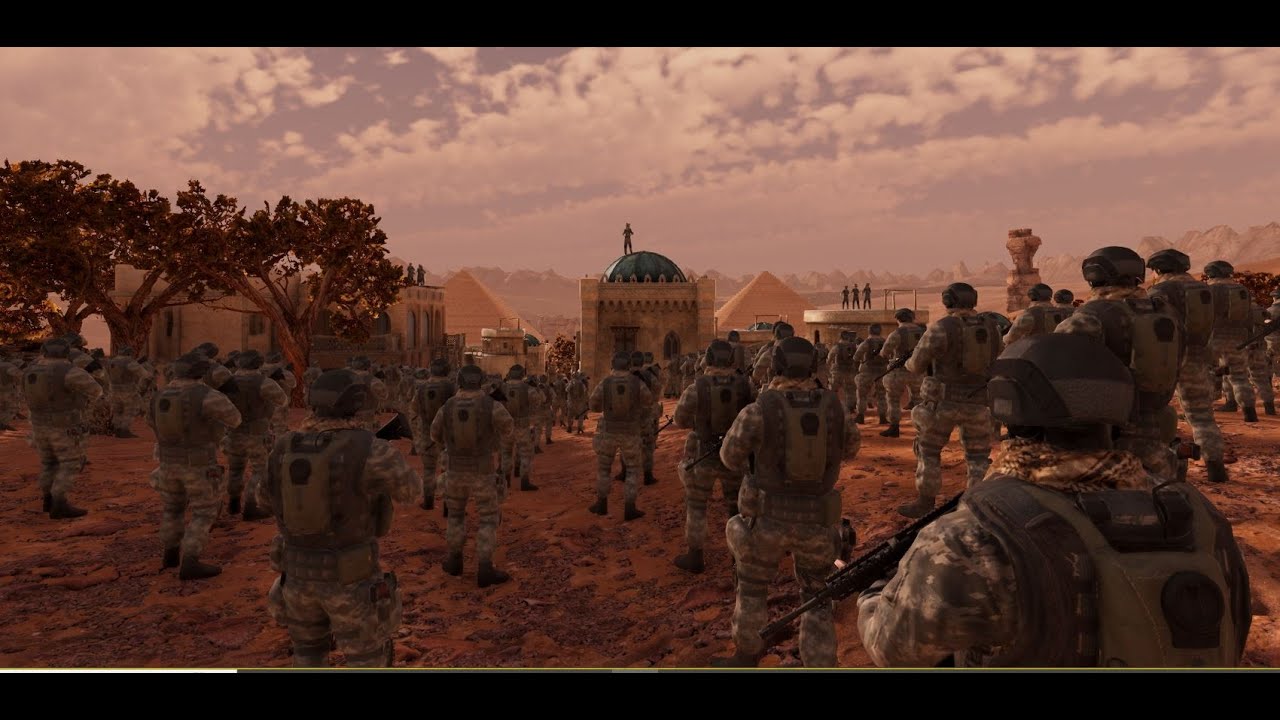 Can survive the soldiers against the evil invasion? UEBS2 - YouTube
