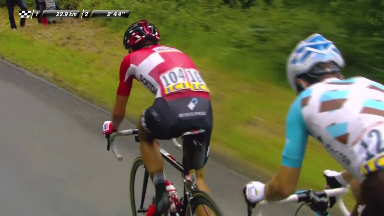 De Gendt and Domont's attacks! - Critérium du Dauphiné 2017