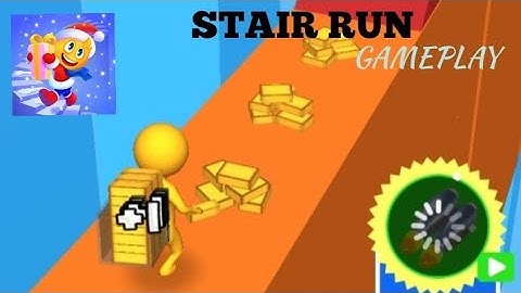 STAIR RUN GAMEPLAY (android,ios) walkthrough new update . all levels. best new update