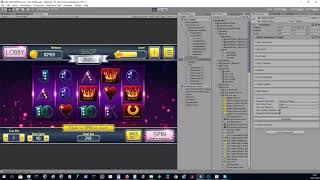 How to create slot game 3x5 all lines Modern Suits Slot Asset for Unity Asset Store screenshot 5
