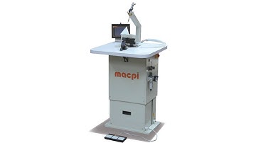 macpi 969 MACHINE FOR COLLAR POINTS REVERSING AND SHEARING