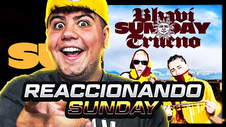 FRESHHHHCOOOOO!!!! REACCIONO a BHAVI x TRUENO - SUNDAY