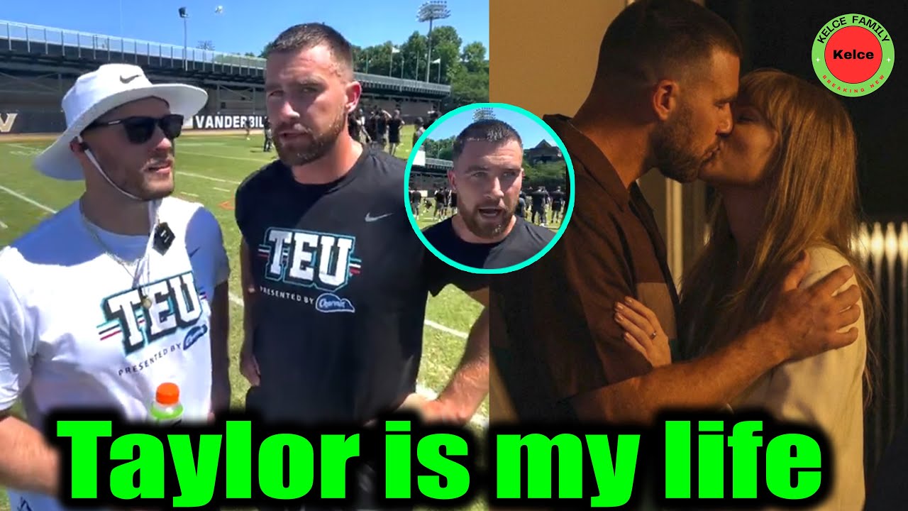 Travis Kelce Calls Name Fiancé Taylor Swift at TEU Event After Date Night in Los Angeles