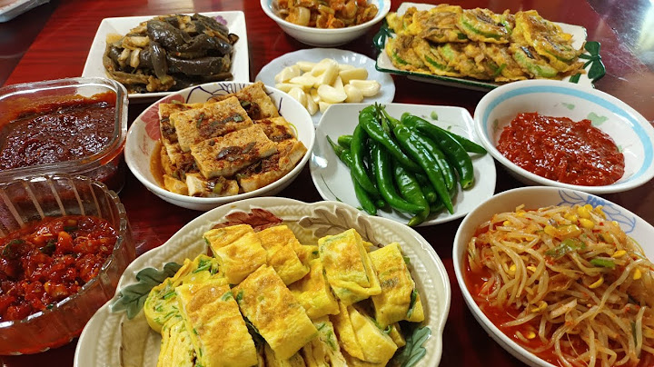세상에서 제일 맛있는 친정엄마 밥상