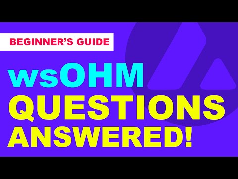 Answering Your Questions About OHM, sOHM, and wsOHM!