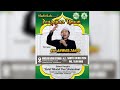  live kh anwar zahid  pengajian umum  halal bi halal  masjid raya istawa purbosuman ponorogo