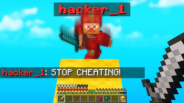 Getting HACKUSATED by a HACKER | Hypixel Bedwars