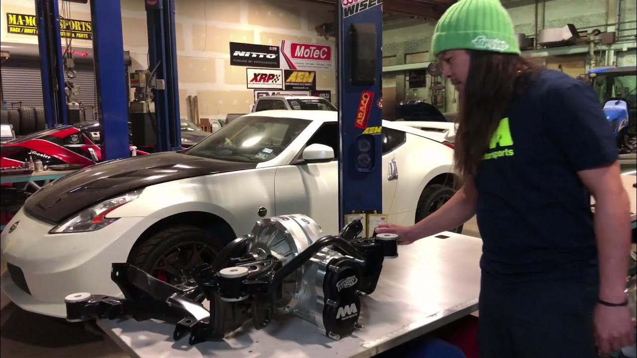 240SX Winters Performance Quick Change differential Subframe for Drifting! YouTube