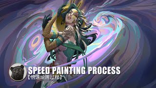 Banchan Art  Speed Paint - Scene