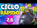 CICLO RAPIDÍSIMO DE EXCAVADORA EN CLASH ROYALE!