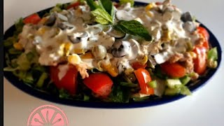 سلطة التونا  tuna salad