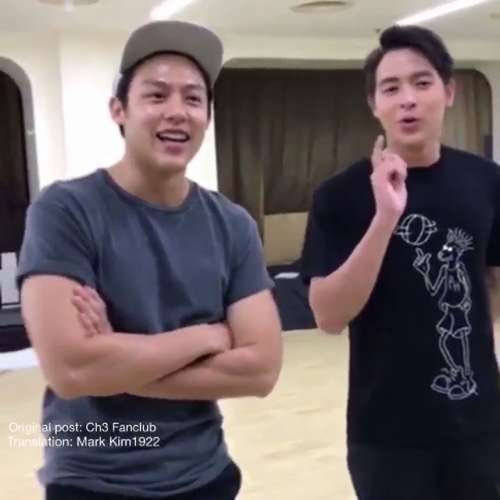 [Khmer Sub] Mark and James Jirayu are promoting Buang Hong