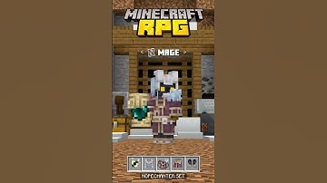 Meet the MAGE class! 🔮 #minecraft #rpg