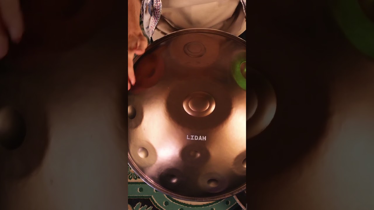 A calm moment with @dany and our handpan.