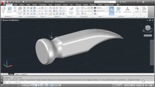 AutoCAD 3D Modeling Simple Hammer AutoCAD 3D Modeling Simple Hammer