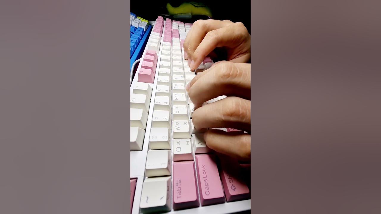 앱코 Kn10C 45G 노뿌 무접점 풀윤활 타건 - Youtube