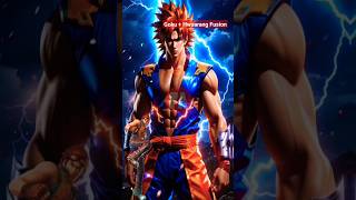Hwoarang Goku Fusion Anime