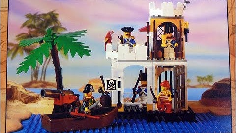 Lego 6267 - a building instruction of alt. model C from back of the box