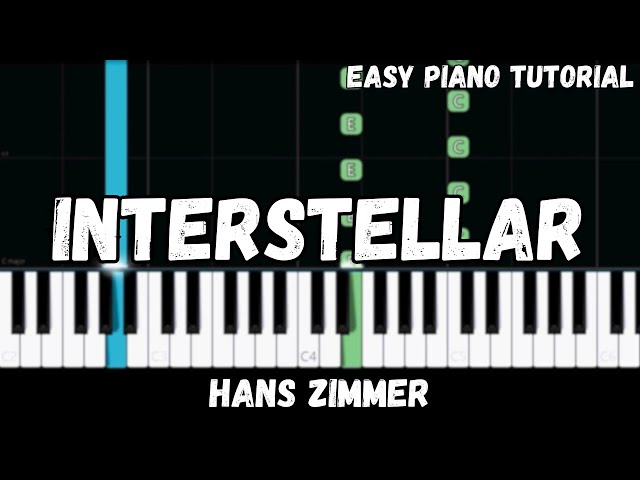 Hans Zimmer - Interstellar Main Theme (Easy Piano Tutorial) class=