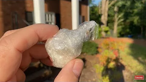 Solar Ignition With A Wadded Up Piece Of Plastic Wrap