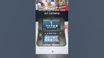 What the 3D effect looks like on camera #3ds #nintendo3ds