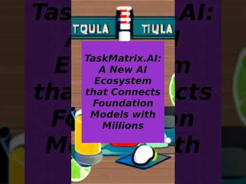 TaskMatrix.AI A New AI Ecosystem that Connects Foundation Models with Millions by Wiredhippie