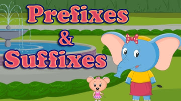 Prefixes and Suffixes - English Grammar, Fun & Educational Game for Children, Grade 2