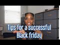Tips for a successful Black Friday / small business/ 4 figures