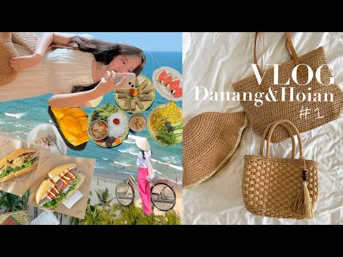 VLOG 또 베트남 🔅 다낭과 호이안 여행 브이로그 #1 | 한시장 쇼핑 하울 | 호이안 숙소 <strong>추천</strong>💚 | <strong>자전거</strong> 타고 호이안 시골 여행🚲🌿 | 바구니배와 쿠킹클래스 🫕