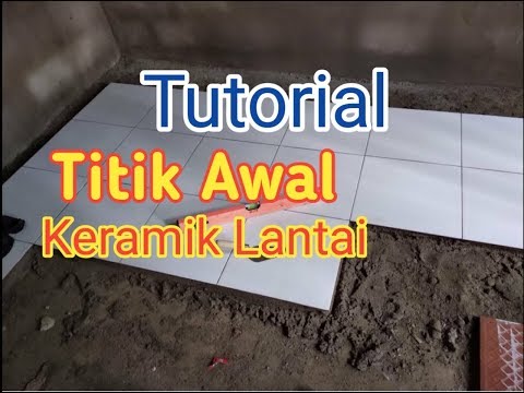 Video: Cara meletakkan ubin di lantai: alat dan langkah kerja