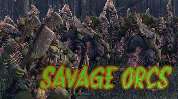Greenskins army composition / doomstack - Savage Orcs showcase battle of a strongest army?