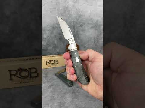Fresh from RoseCraft Blades: Smoky Gray Clinch River Swayback - w/C. Risner Cutlery